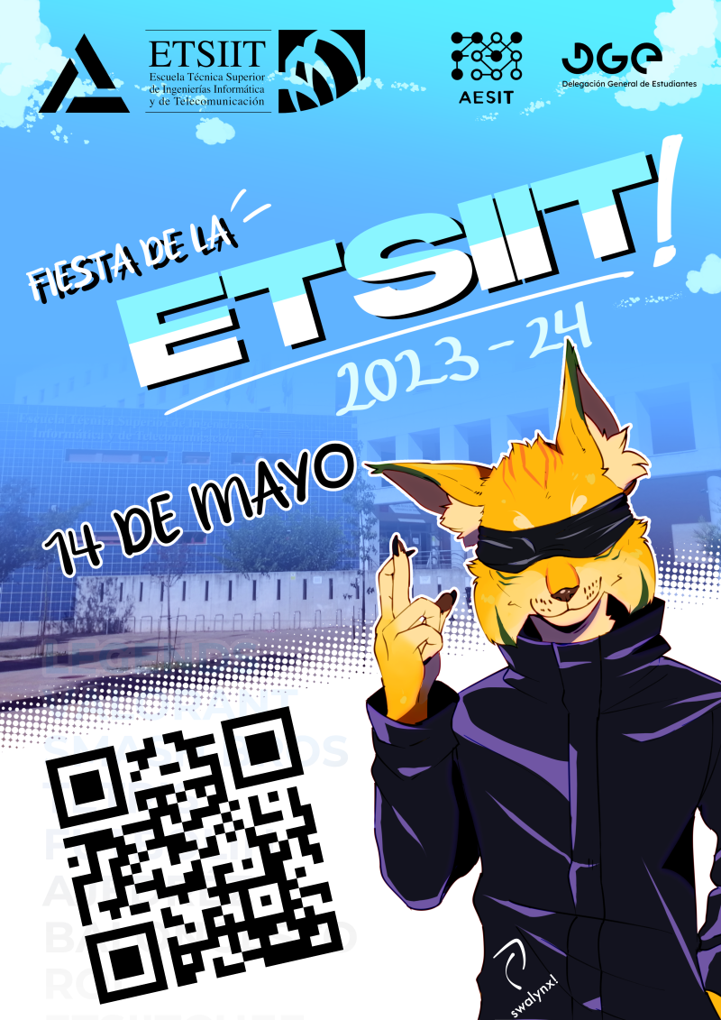 Cartel Fiesta ETSIIT 2024